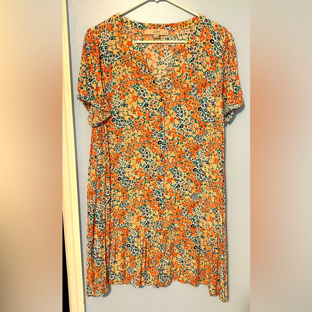 Beautiful, flowing spring dress from loft